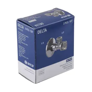 Кран кульовий кутовий ARCO 1/2″х 1/2″ DE705(750) AntiLime приборний ( 2 шт) №4