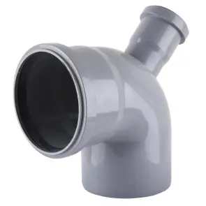 Коліно VSplast 110x90° з вiдводом 50х67° №3