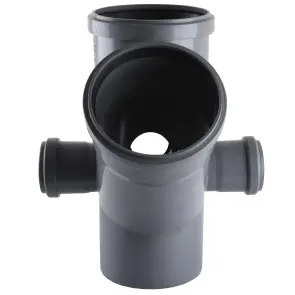 Хрестовина VSplast 2пл перех 110х110х45°+3(50х90°)(лівий, правий та задній відвід) №1
