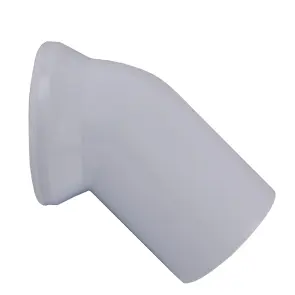 Коліно OPTIMUM для унітазу 45 ° D110 пластик OPTI 31410/227 №3