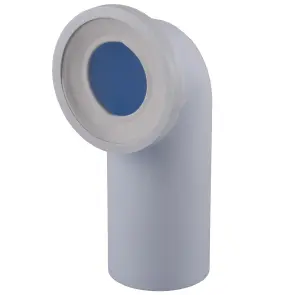 Коліно OPTIMUM для унітазу 90 ° D110 пластик OPTI 41410/296 №3