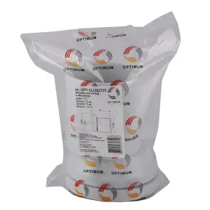 Патрубок OPTIMUM для унітазу зі зміщенням 15 мм D110 L155 мм OPTI 51110/155 №3