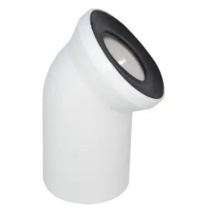 Коліно Waterstal WC Ø110/45° W 045 №1