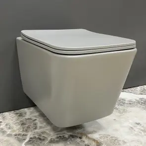 Подвесной унитаз VBI CAPRERA GREY MATT №1