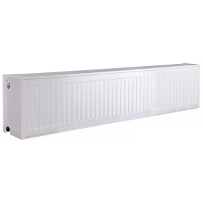 Радіатор сталевий 33/300х1400 низ-справа/бок TERRA Teknik (без клапана INNER) №1