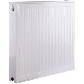 Радіатор сталевий 22/600x600 низ-справа/бок OPTIMUM (без клапана INNER) №1