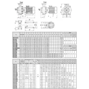 Насос моноблочный IR 32-125A 1,5 кВт SAER (20 м3/ч,25,4 м) №5