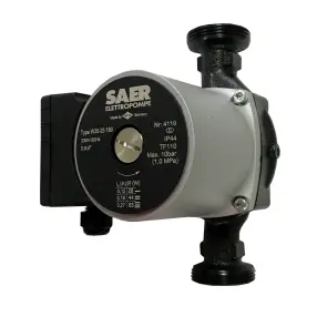 Насос циркуляционный SAER W35-25 180мм + гайки №1