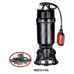 Насос фекальный с режущим механизмом VOLKS WQ15-14G 1,5кВт №3