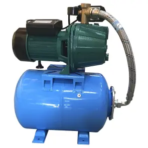 Насосна станція VOLKS pumpe JY100A(a)-24 1,1кВт чавун короткий (складена) на гребінці №1