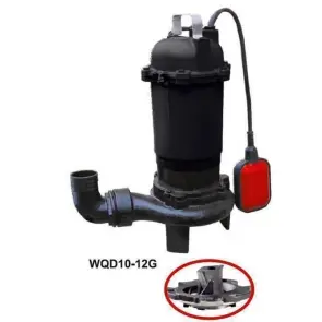 Насос фекальний з ріжучим механізмом VOLKS WQ 8-12G 1.1кВт №11