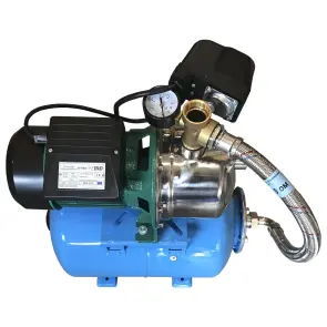Насосная станция VOLKS pumpe JY1000-24 1,1кВт нержавейка(в сборе) на Гребёнке №8