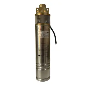 Насос скважинный вихревой VOLKS pumpe 4SKm100 0,75кВт + кабель 15м и пульт №4