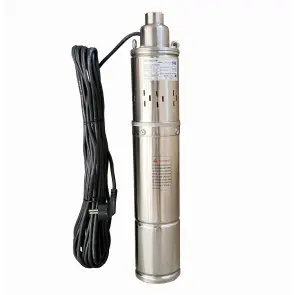 Насос свердловинний шнековий VOLKS pumpe 4QGD 1,2-50-0,37кВт 4 дюйми +кабель 15м №1