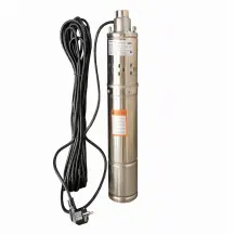 Насос скважинный шнековый VOLKS pumpe 3,5 QGD 1-50-0,37кВт 3,5 дюйма! + кабель 15м