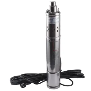 Насос скважинный шнековый VOLKS pumpe 3,5 QGD 1-60-0,5кВт 3,5 дюйма! + кабель 15м №1