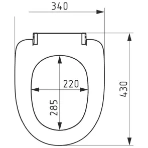 Сидіння для унітазу SoloPlast СПМ-5 №8