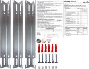 Радіатор сталевий 22/600х2000 бок FORNELLO №6