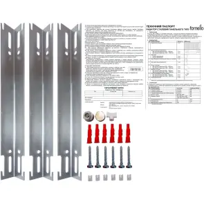 Радіатор сталевий 22/500х1800 бок FORNELLO №3