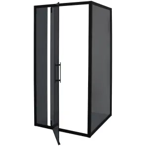 Душевая квадратная кабина без поддона MORAVA N90GB BRAVO (1уп.) №20
