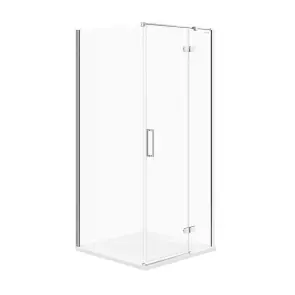Душова кабіна кутова квадратна JOTA 90x90x195 правосторння прозоре скло PL №2