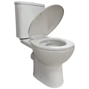 КОМПАКТ PRIMA B нижн., гориз безобідковий з поліпропіленовим сидінням SOFT-CLOSE CT-PHB-PP №10