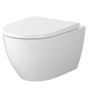 CET В875 ZEN PRO STREAM ON овальний з дюропластовим сидінням LARGA SLIM WRAP з плавним закриванням №2