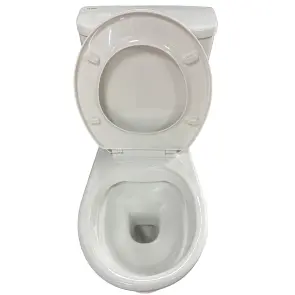 КОМПАКТ PRIMA B нижн., гориз безобідковий з поліпропіленовим сидінням SOFT-CLOSE CT-PHB-PP №19