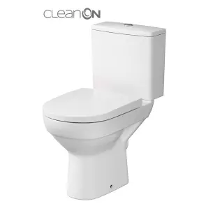 Компакт Cersanit 602 CITY NEW CLEAN ON 011 3/5 з кришкою дюропласт ліфт №9