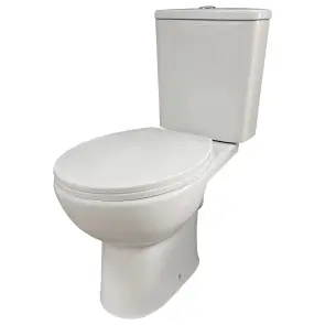 КОМПАКТ PRIMA B нижн., гориз безобідковий з поліпропіленовим сидінням SOFT-CLOSE CT-PHB-PP №25