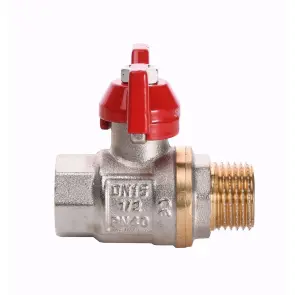 Кран шаровый прямой SOLOMON 1/2″ НВ КБ PN40 B1008 №2