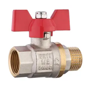 Кран шаровый прямой SOLOMON 1/2″ НВ КБ PN40 B1008 №4