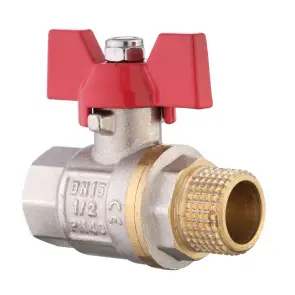 Кран шаровый прямой SOLOMON 1/2″ НВ КБ PN40 B1008 №5