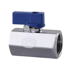 Кран кульовий міні SOLOMON 1/2″ ВВ NV-3024 (2шт. в упак.) №1