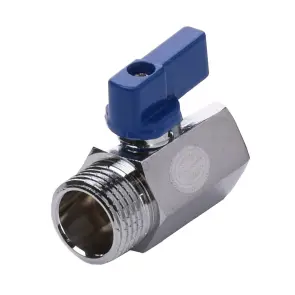 Кран шаровый мини SOLOMON 1/2″ НВ NV-3025 (2шт. в упак.) №5