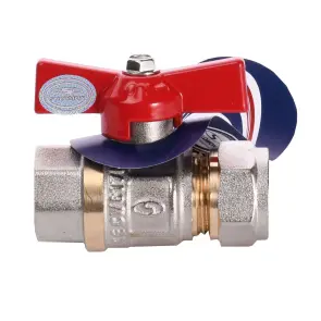 Кран шаровый SOLOMON 16х1/2″ 1184 внутр. резьба №1