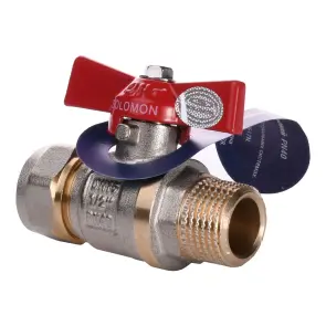Кран шаровый SOLOMON 16х1/2″ B1183 наружная резьба №2
