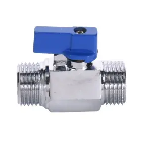 Кран шаровый мини SOLOMON 1/2″ НН NV-3161 (2шт. в упак.) №5