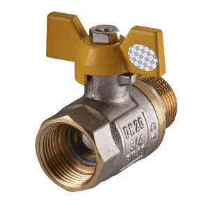 Кран шаровый прямой SOLOMON 3/4″ НВ ЖБ PN40 B1008 №2