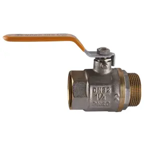 Кран шаровый прямой SOLOMON 1 1/4″ НВ ЖР PN40 В1002FM №1