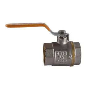 Кран шаровый прямой SOLOMON 1 1/4″ ВВ ЖР PN40 В1001 №2