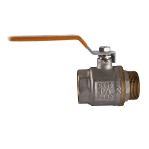 Кран шаровый прямой SOLOMON 1 1/2″ НВ ЖР PN40 В1002FM №2