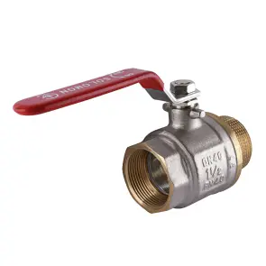 Кран шаровый прямой SOLOMON 1 1/2″ НВ КР PN40 В1002FM №2