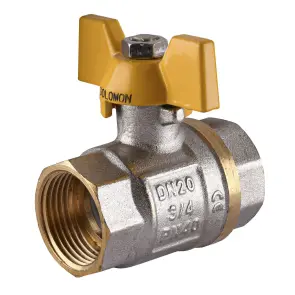 Кран шаровый прямой SOLOMON 3/4″ ВВЖБ PN40 B1007 №1