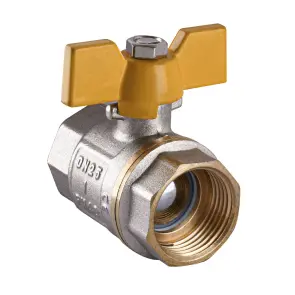 Кран шаровый прямой SOLOMON 1″ ВВ ЖБ PN40 В1007 №2