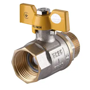 Кран шаровый прямой SOLOMON 1″ НВ ЖБ PN40 В1008 №2