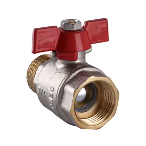 Кран шаровый прямой SOLOMON 3/4″ НВ КБ PN30 B1015 №2