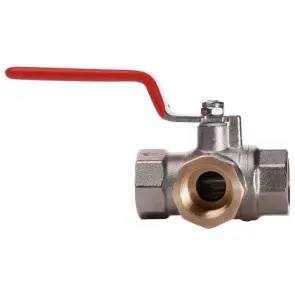 Кран 3-ходовой ″Т″ SOLOMON 1/2″ 1095 №4