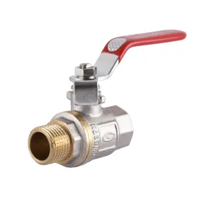 Кран шаровый прямой SOLOMON 1/2″ НВ КР PN40 B1002 №1