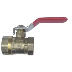 Кран кульовий прямий WATER VALVE 1 1/2″ ВВ КP NV-V Q001 №1